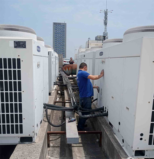 临漳中央空调制热和不制冷系统维修方法